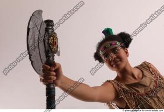 ANISE STANDING POSE WITH AX